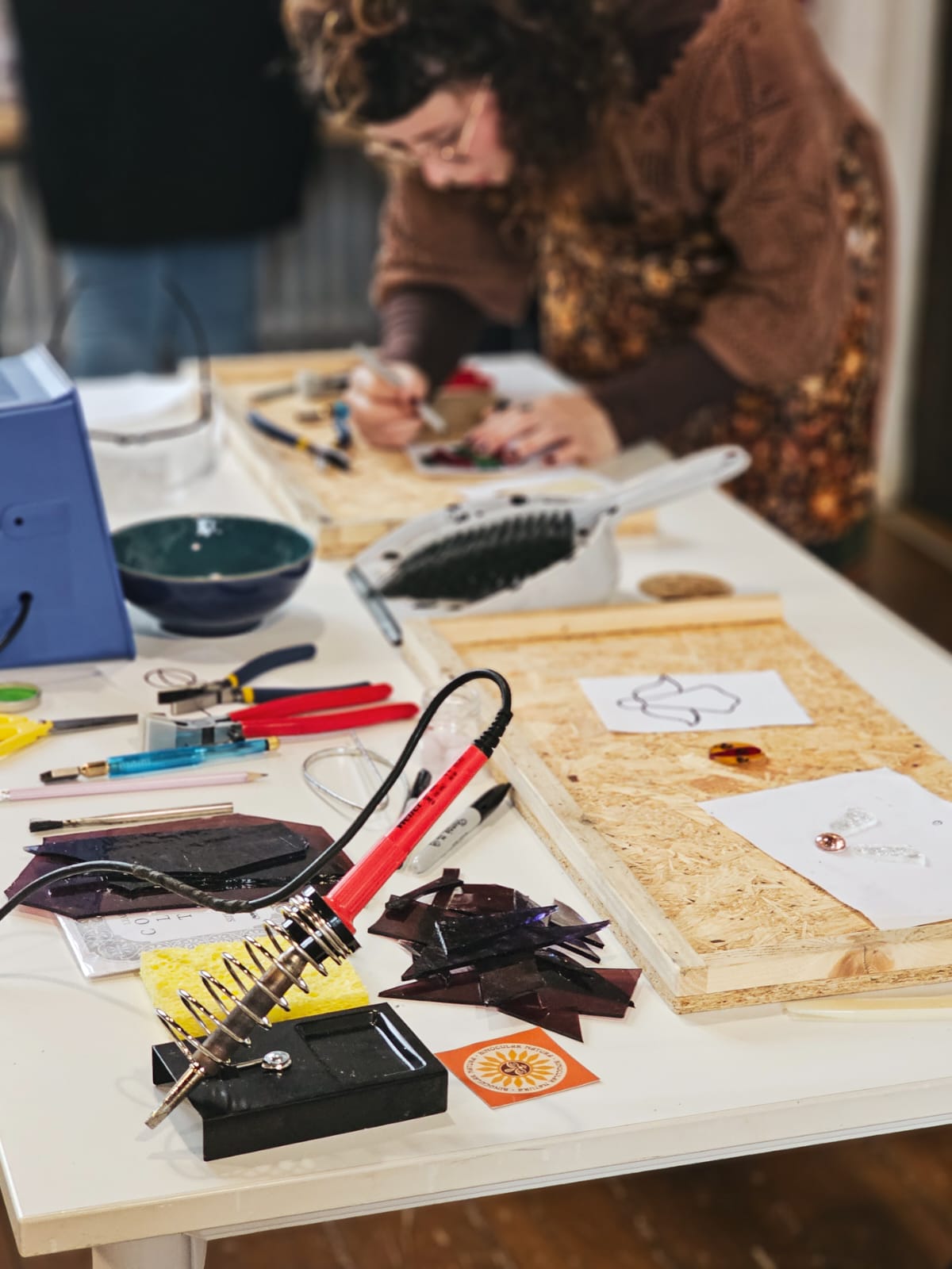 Stained Glass Heart Suncatcher Workshop Sun 15th Feb Boscombe